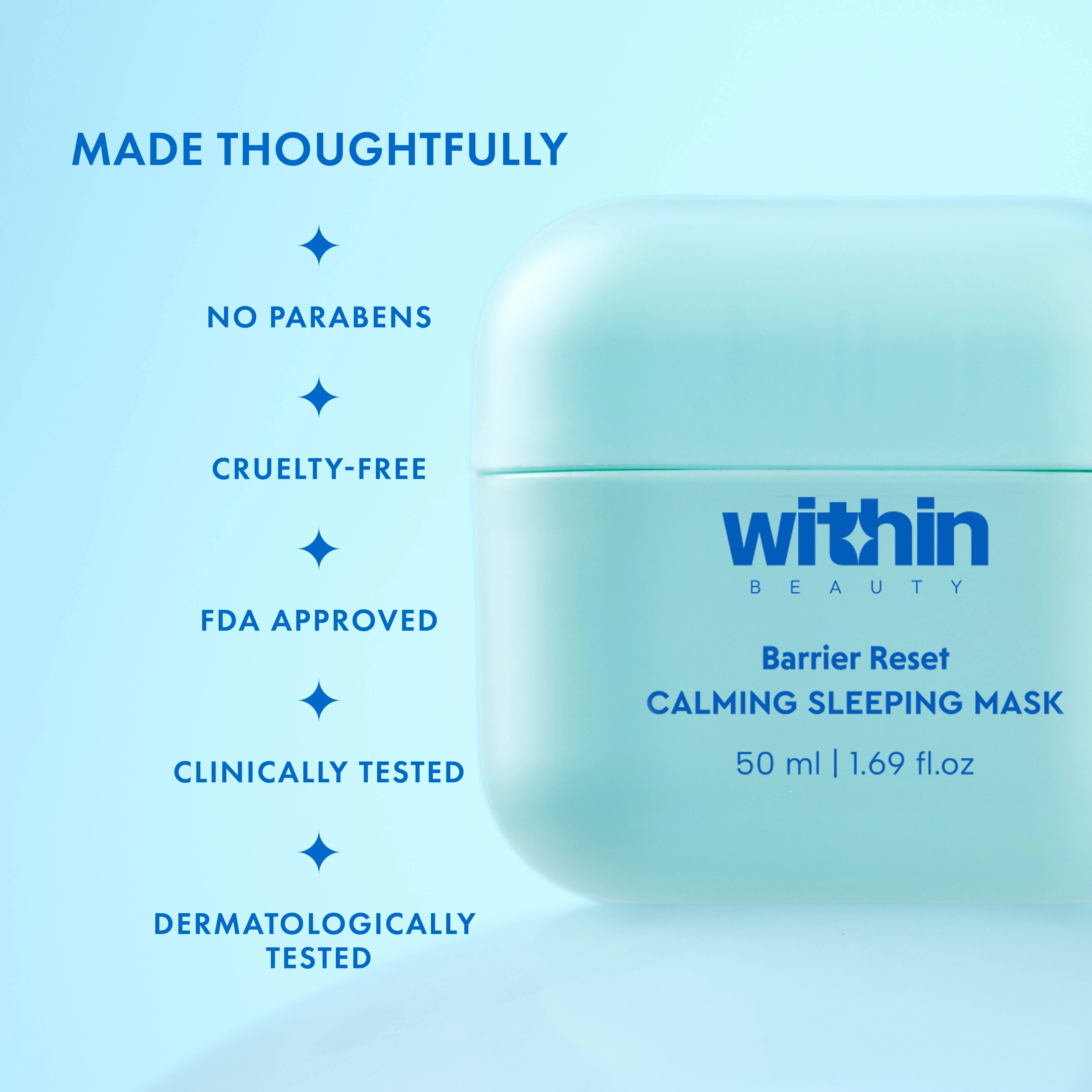 Barrier Reset Calming Sleeping mask 50ml - Image 5