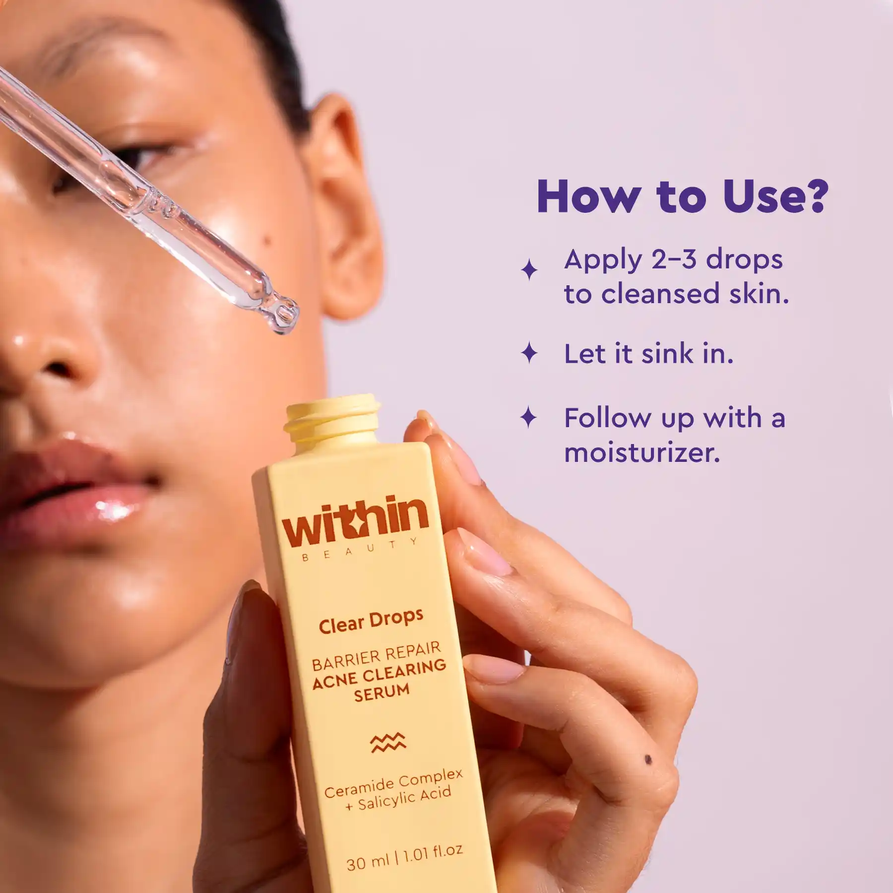 Clear Drops Barrier Repair Acne Serum 30ml - Image 7