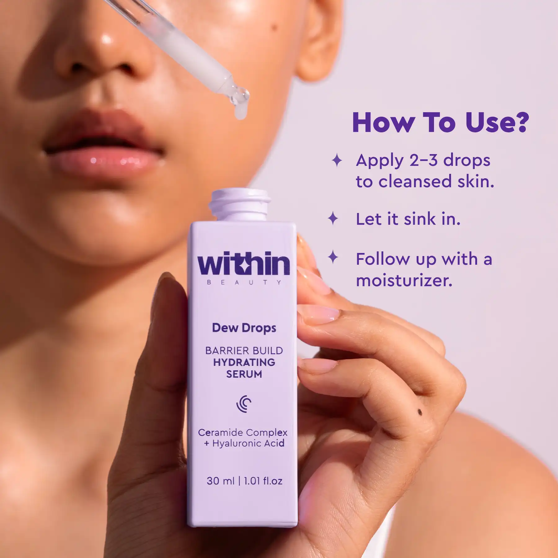 Dew Drops Barrier Build Hydrating Serum 30ml - Image 5