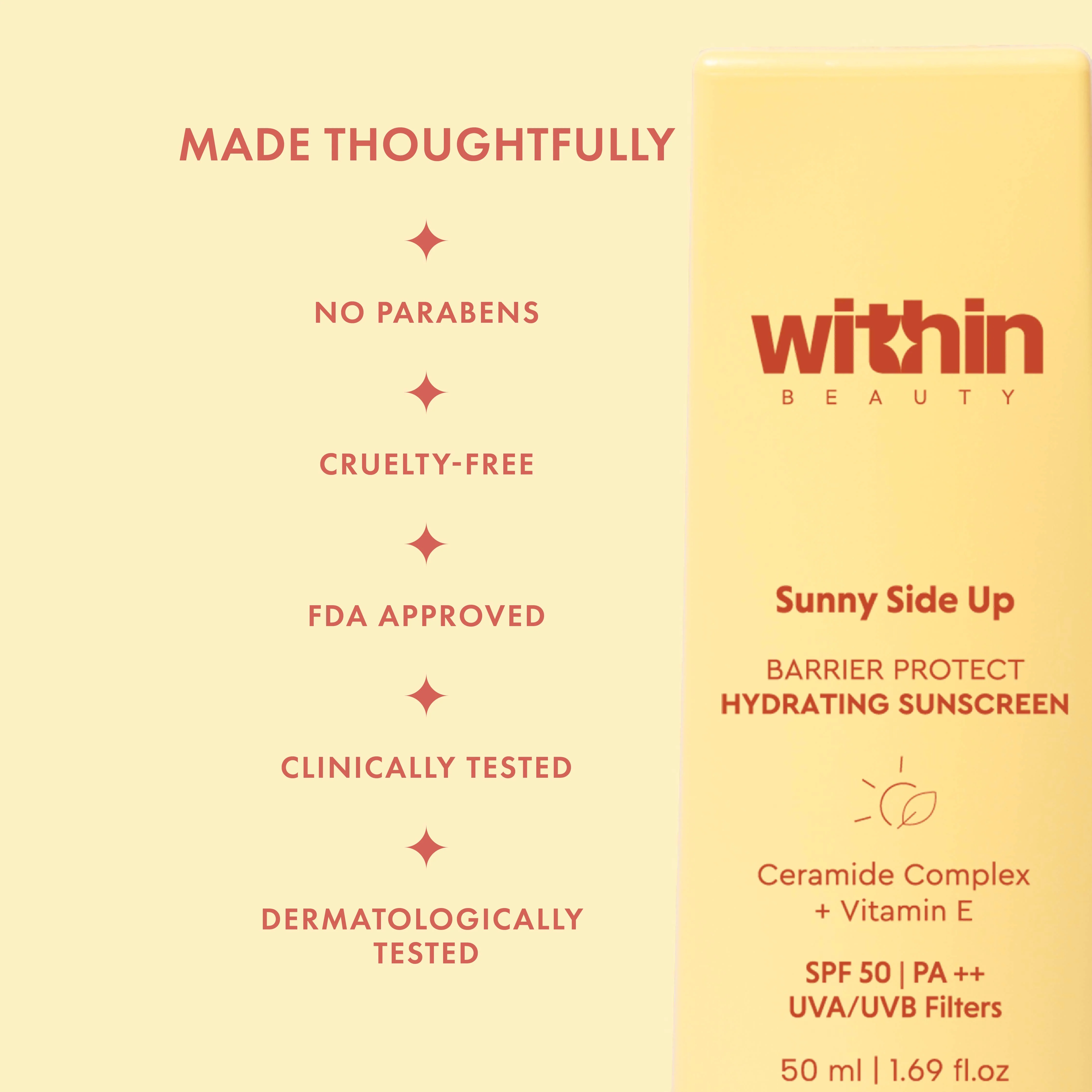 Sunny Side Up Barrier Protect Hydrating Sunscreen 50ml - Image 5